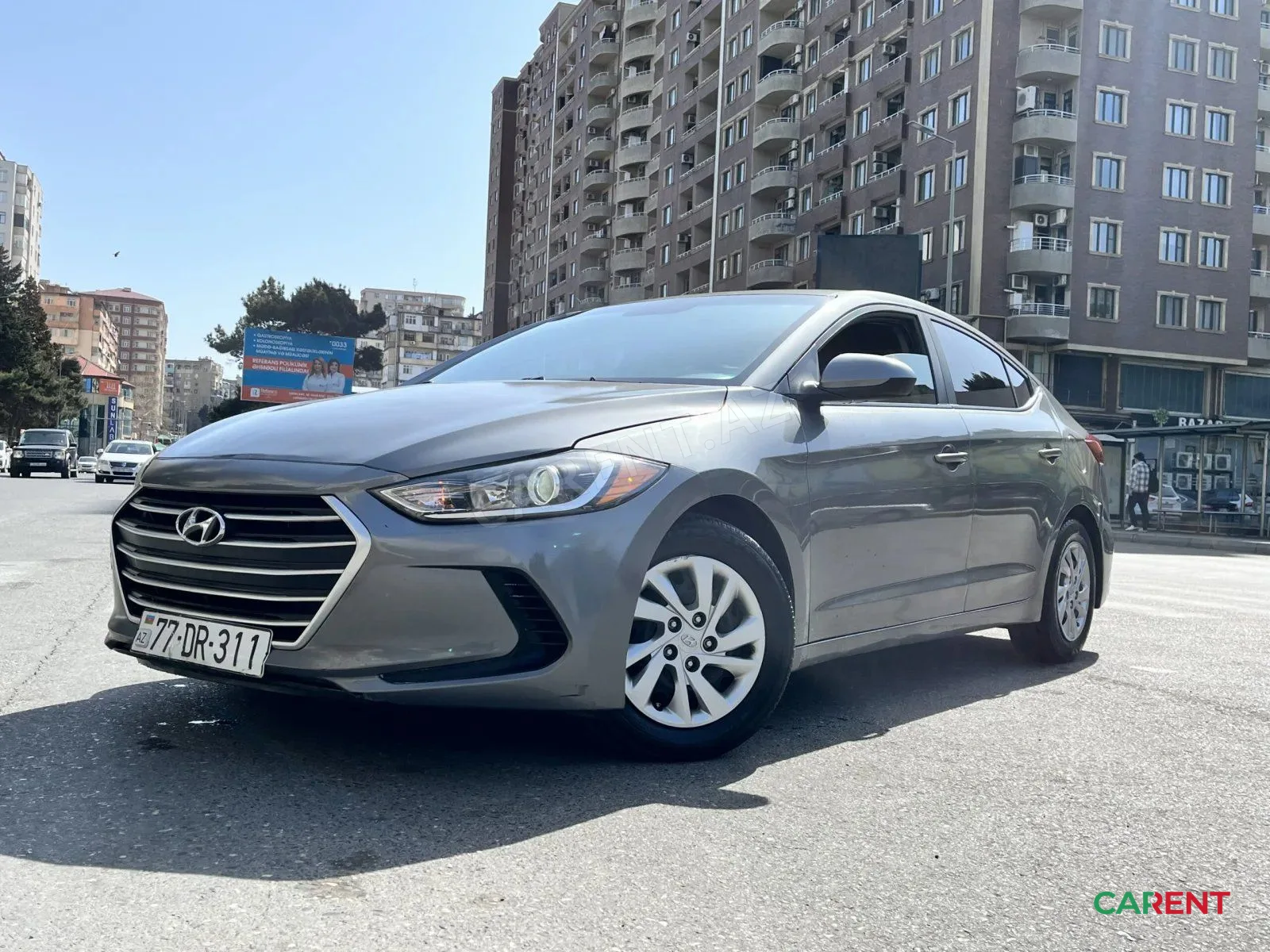 Hyundai Elantra 2018 — rent a car Bakı
