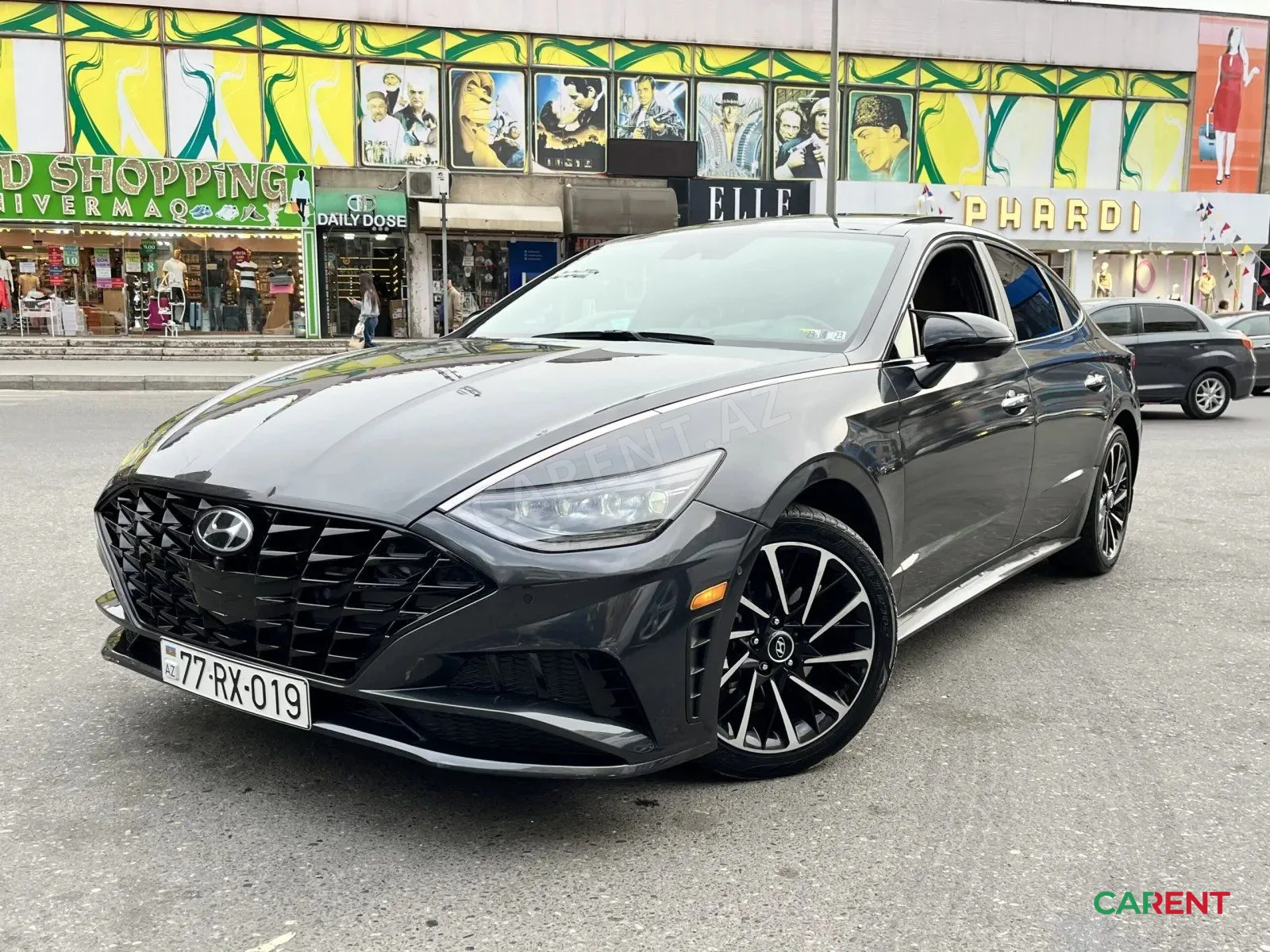Hyundai Sonata 2022 — rent a car Bakı