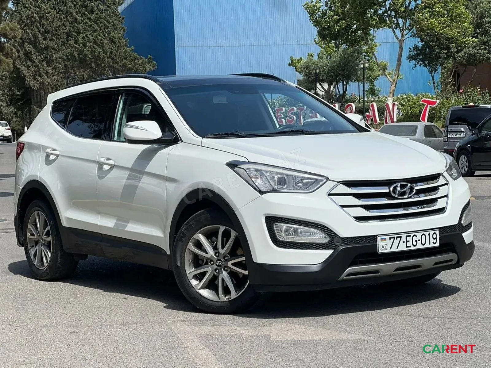 Hyundai Santa Fe 2015 — rent a car Bakı