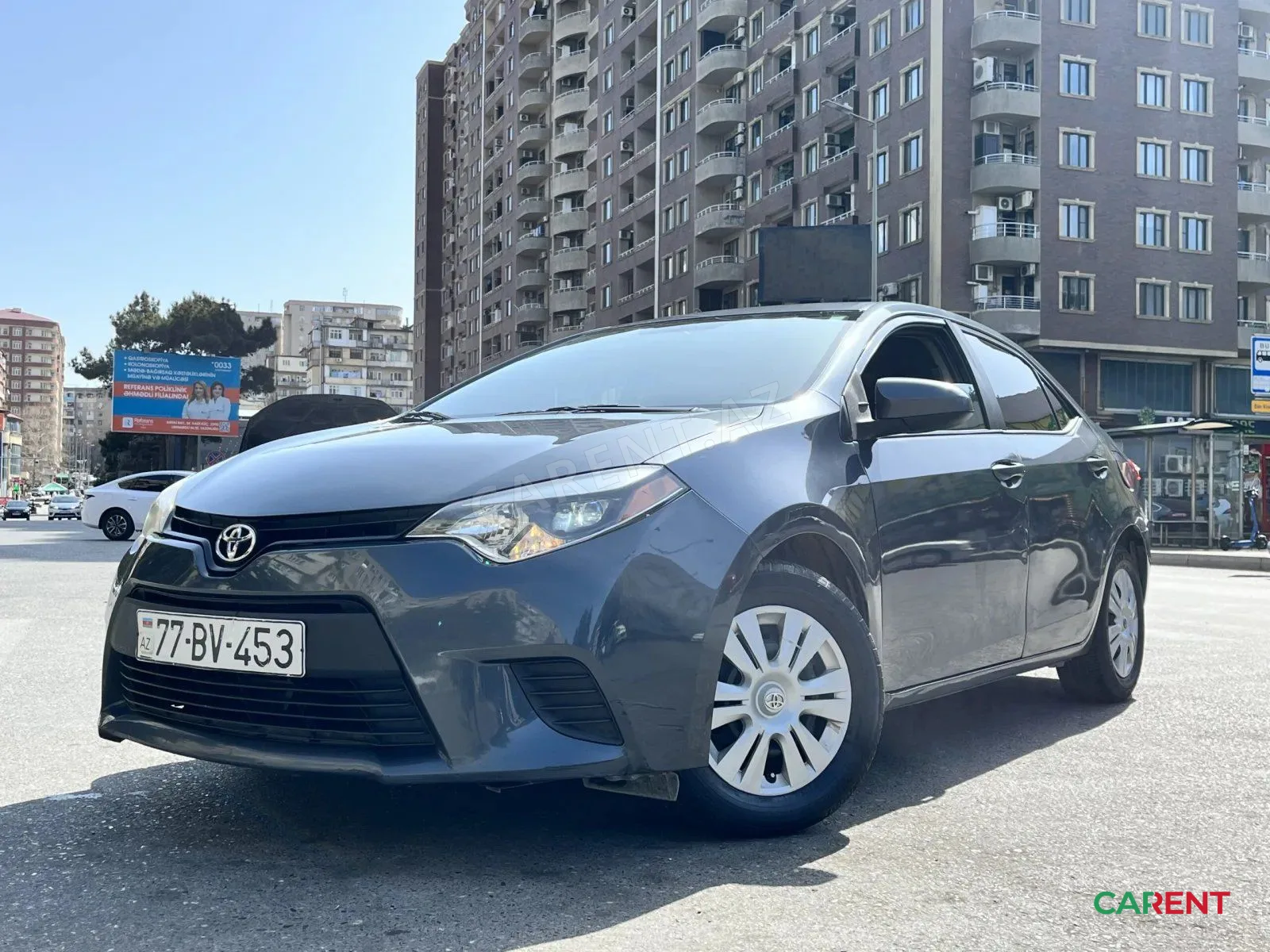 Toyota Corolla 2017 — rent a car Bakı