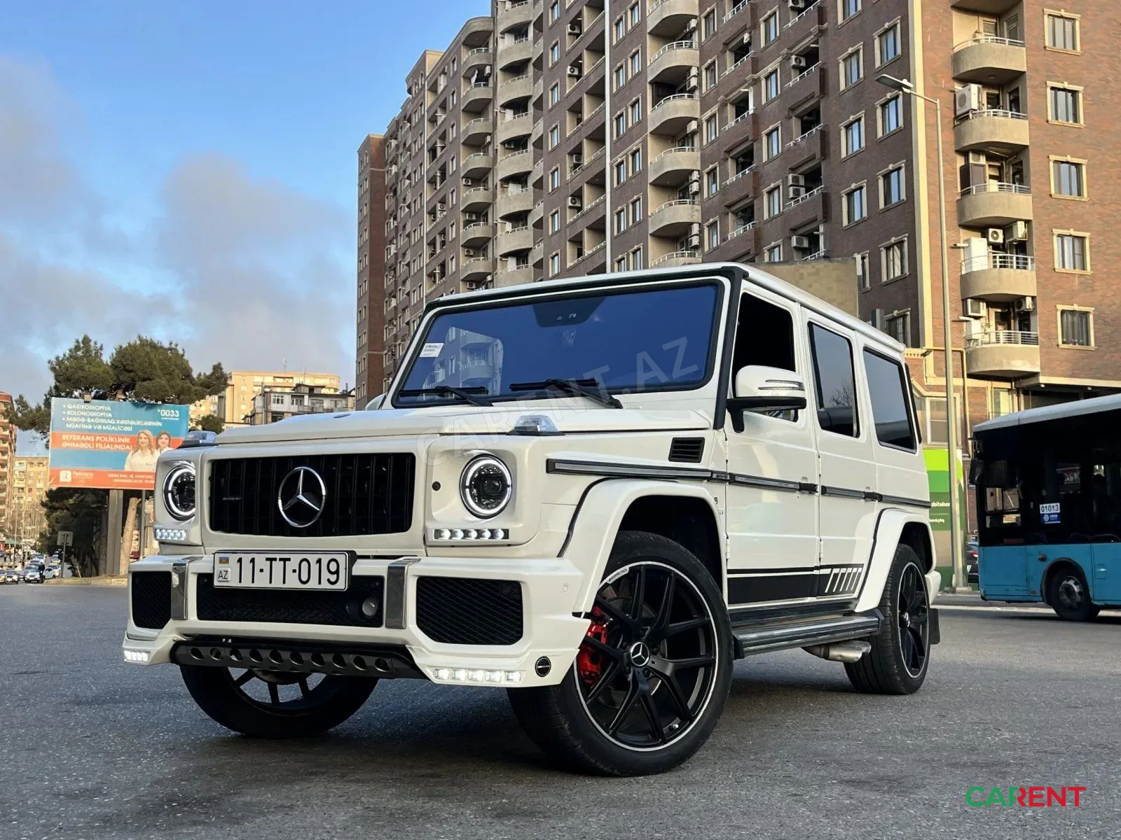Mercedes G 63 AMG 2012 — rent a car Bakı