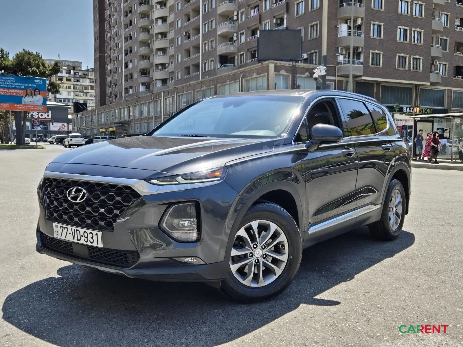 Hyundai Santa Fe 2020 — rent a car Bakı